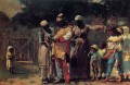 The Carnival aka Dressing for the Carnival Realism painter Winslow Homer